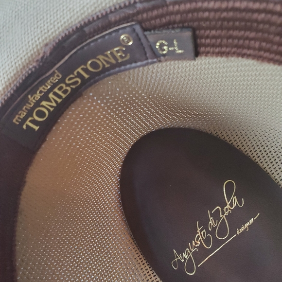 August di Zola Designed Tombstone Fedora - Picture 2 of 6